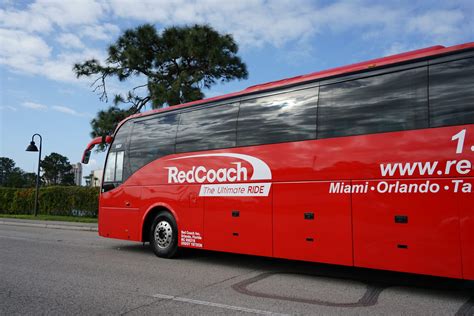 red coach bus voucher.